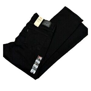 Levi’s Classic Straight Mid Rise Jeans Women's sz 30 x 28 (10 Short) Black